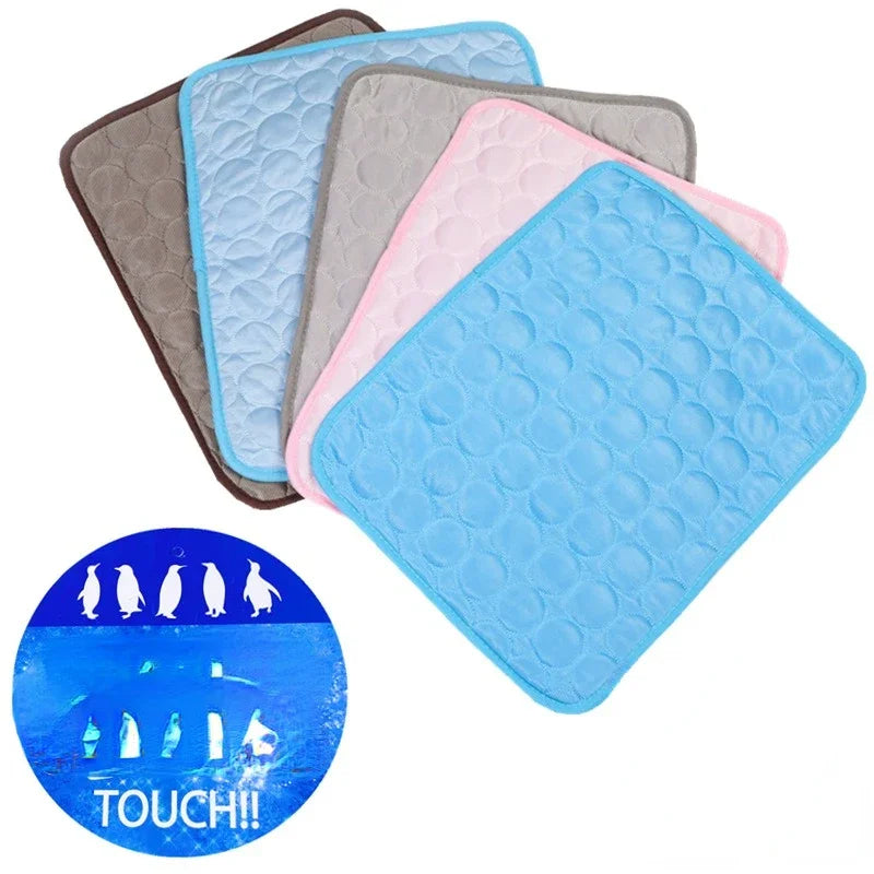 Summer Pet Pad Pet Ice Pad Dog Pad Dog Kennel Dog Pad Pet Ice Silk Pad Cat Cooler Pet Supplies