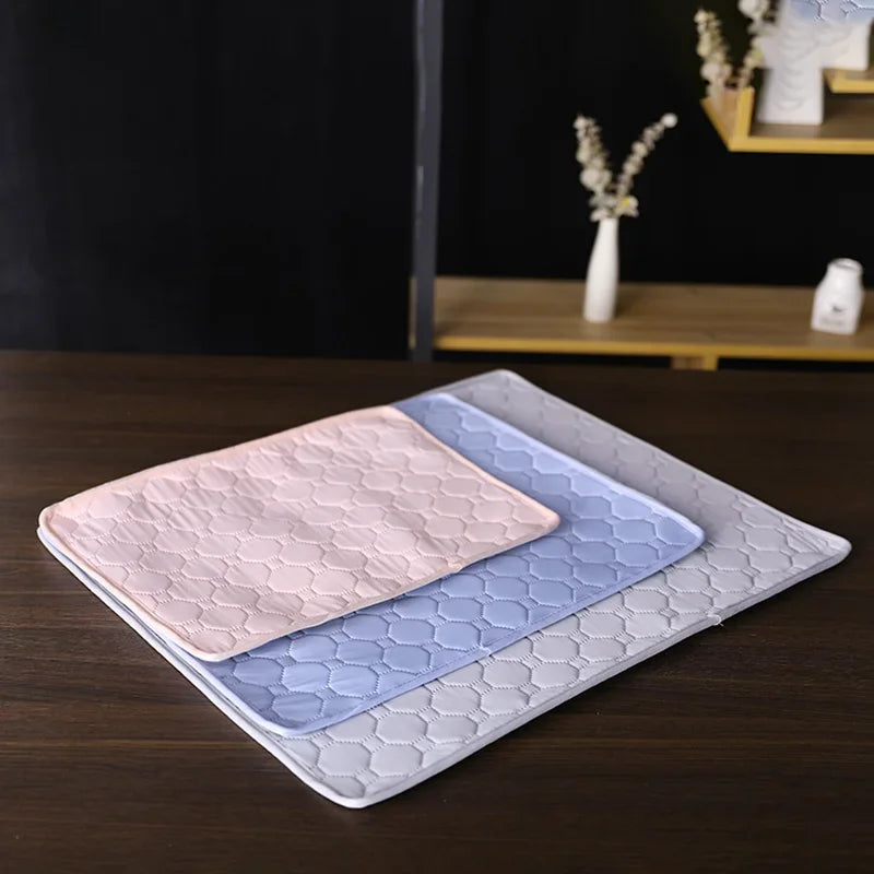 Dog Cooling Mat Summer Pet Cold Bed Extra Large For Small Big Dogs Pet Accessories Cat Durable Blanket Sofa Cat Ice Pad Blanket