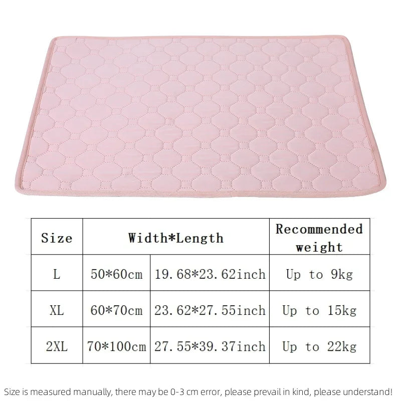 Dog Cooling Mat Summer Pet Cold Bed Extra Large For Small Big Dogs Pet Accessories Cat Durable Blanket Sofa Cat Ice Pad Blanket