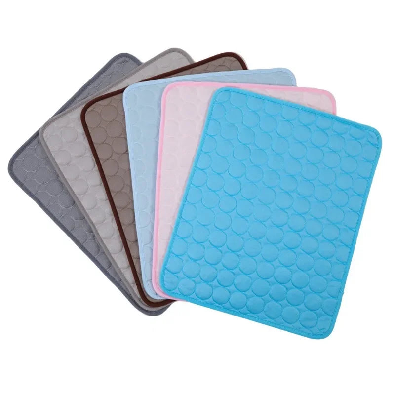 Summer Pet Pad Pet Ice Pad Dog Pad Dog Kennel Dog Pad Pet Ice Silk Pad Cat Cooler Pet Supplies